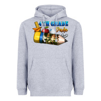 Heather Grey 4 th grade dude Heavyweight Hoodie - BundleAndBundleShop