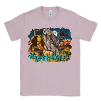 Lilac Happy Fall Y'all Owl Classic Tee - LillyAllenDesigns