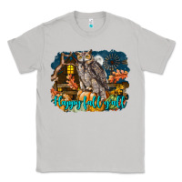 Moon Dust Happy Fall Y'all Owl Classic Tee - LillyAllenDesigns