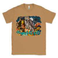 Toasted Coconut Happy Fall Y'all Owl Classic Tee - LillyAllenDesigns