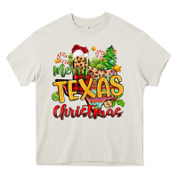 Cream merry texas christmas Heavy Core Tee - Zillion Design Studio