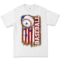 White baseball american flag Premium Tee - texasbilliewilder