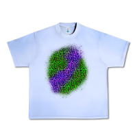 Grape Ice halloween leopard patch 3 Urban Heavy Tee - BundleAndBundleShop