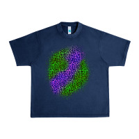 Navy halloween leopard patch 3 Urban Heavy Tee - BundleAndBundleShop