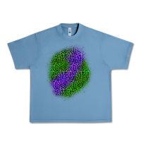 Pebble Blue halloween leopard patch 3 Urban Heavy Tee - BundleAndBundleShop