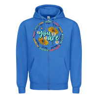 True Royal you are inspiration Zipper Hoodie - MaliasSmallBusiness