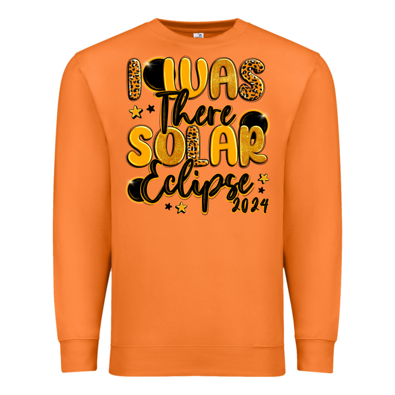 I Was There Solar Eclipse 2024 Premium Sweatshirt by LillyAllenDesigns | Teevron