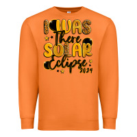 Carrot i was there solar eclipse 2024 Premium Sweatshirt - LillyAllenDesigns