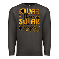 Smoke i was there solar eclipse 2024 Premium Sweatshirt - LillyAllenDesigns
