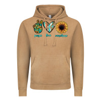 Peace Love Sunshine Vintage Hoodie | Teevron