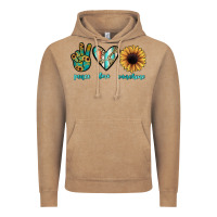 Vintage Coffee peace love sunshine Vintage Hoodie - JahusDesignShop