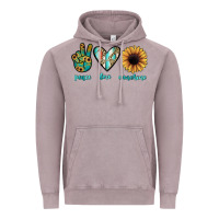 Vintage Zinc peace love sunshine Vintage Hoodie - JahusDesignShop
