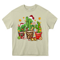 Mossy Christmas cactus Heavy Core Tee - Zillion Design Studio