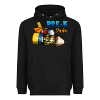 Black pre k dude Heavyweight Hoodie - BundleAndBundleShop