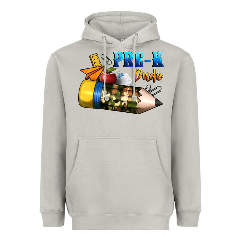 Pre K Dude Heavyweight Hoodie by BundleAndBundleShop | Teevron