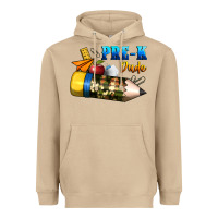 Mushroom pre k dude Heavyweight Hoodie - BundleAndBundleShop