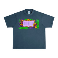 Midnight Navy custom halloween lightning bolt license plate Urban Heavy Tee - BundleAndBundleShop