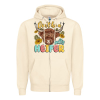 Sandshell dont be a salty heifer Zipper Hoodie - MaliasSmallBusiness