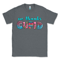 Charcoal Heather no thanks cupid Classic Tee - AdoDesignShop
