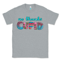 Heather Grey no thanks cupid Classic Tee - AdoDesignShop