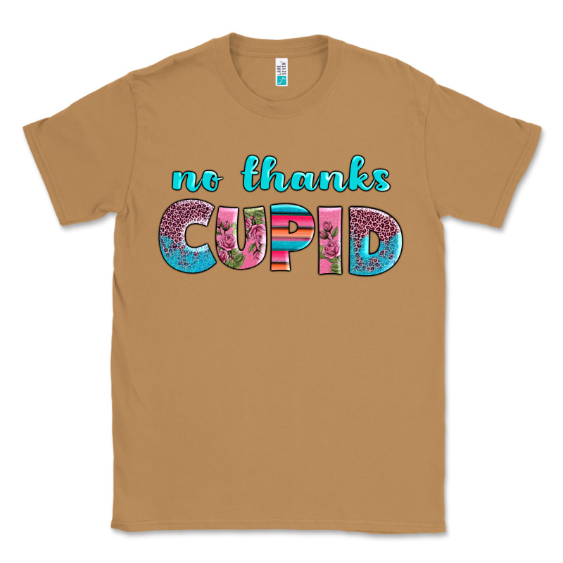 No Thanks Cupid Classic Tee by AdoDesignShop | Teevron