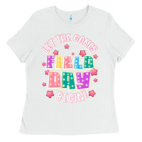 White field day let the games begin Ladies Tee - JahusDesignShop