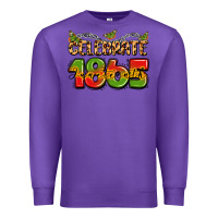 Purple celebrate 1865 juneteenth Premium Sweatshirt - LillyAllenDesigns