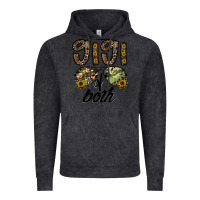 Vintage Black gigi of both Vintage Hoodie - CowhideDigitalArt