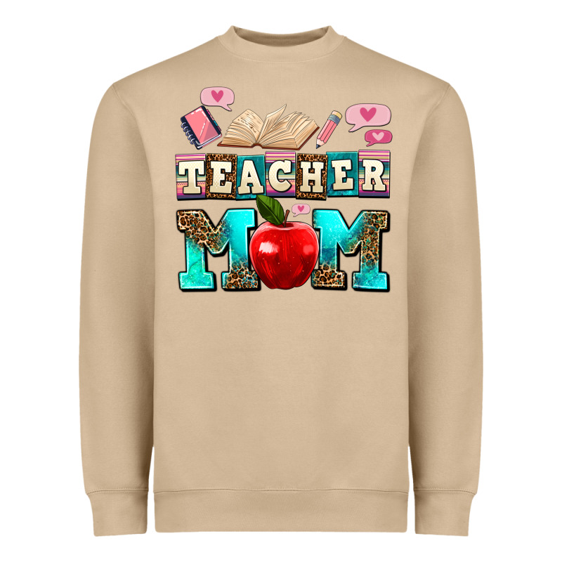Teacher Mom Heavyweight Sweatshirt by AdoDesignShop | Teevron