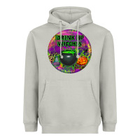 Moon Dust halloween round earrings Heavyweight Hoodie - BundleAndBundleShop
