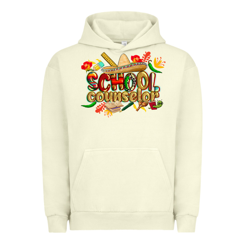 Cinco De Mayo School Counselor Urban Hoodie by CowGirlArtShop | Teevron