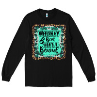 Black whiskey bent hell bound Long Sleeve Tee - AdoDesignShop