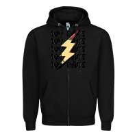 Black 100 days of school Zipper Hoodie - MaliasSmallBusiness