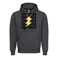 Smoke 100 days of school Zipper Hoodie - MaliasSmallBusiness