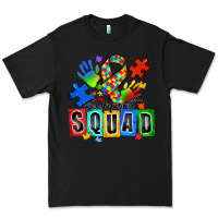 Black support squad autism Premium Tee - Zillion Design Studio