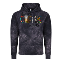 Cloud Black give me coffee jesus Vintage Hoodie - CowhideDigitalArt
