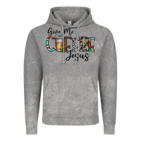 Cloud Rock give me coffee jesus Vintage Hoodie - CowhideDigitalArt