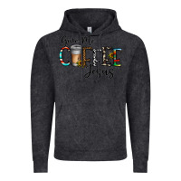 Vintage Black give me coffee jesus Vintage Hoodie - CowhideDigitalArt