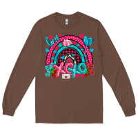 Chestnut xo xo rainbow valentine Long Sleeve Tee - NancyCooperArtShop