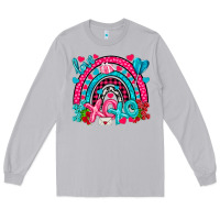 Moon Dust xo xo rainbow valentine Long Sleeve Tee - NancyCooperArtShop