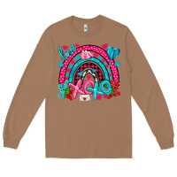 Toasted Coconut xo xo rainbow valentine Long Sleeve Tee - NancyCooperArtShop