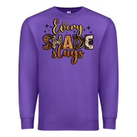 Purple every shade slays Premium Sweatshirt - LillyAllenDesigns