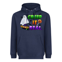 Navy creep it real Heavyweight Hoodie - BundleAndBundleShop