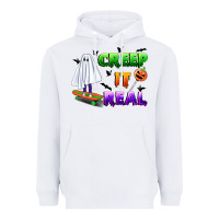 White creep it real Heavyweight Hoodie - BundleAndBundleShop