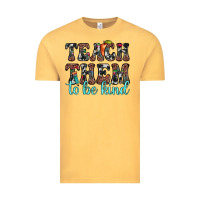 Vintage Mustard teach them to be kind Vintage Tee - JahusDesignShop