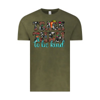 Vintage Olive teach them to be kind Vintage Tee - JahusDesignShop