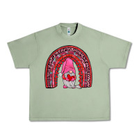 Oil Green valentines gnomies rainbow Urban Heavy Tee - JahusDesignShop