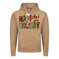 Vintage Coffee happy holiday christmas Vintage Hoodie - FaDigitalArtStudio