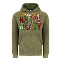 Vintage Olive happy holiday christmas Vintage Hoodie - FaDigitalArtStudio