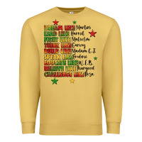 Antique Gold inspiring black leaders juneteenth Premium Sweatshirt - LillyAllenDesigns